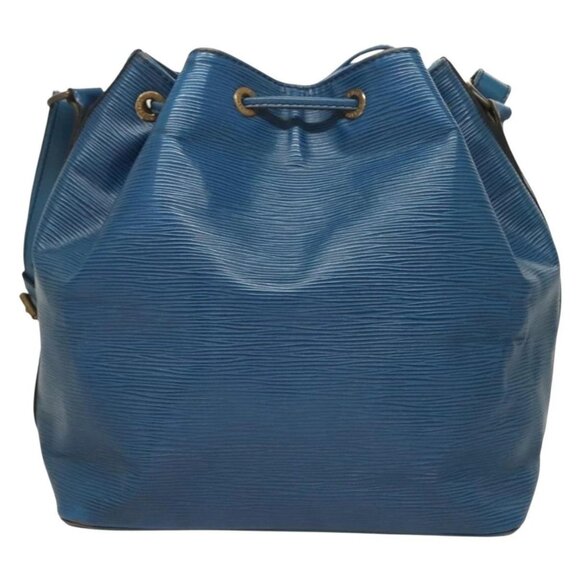 LOUIS VUITTON Epi Petit Noe Shoulder Bag Blue M44105 LV Auth 128576 - Picture 2 of 16